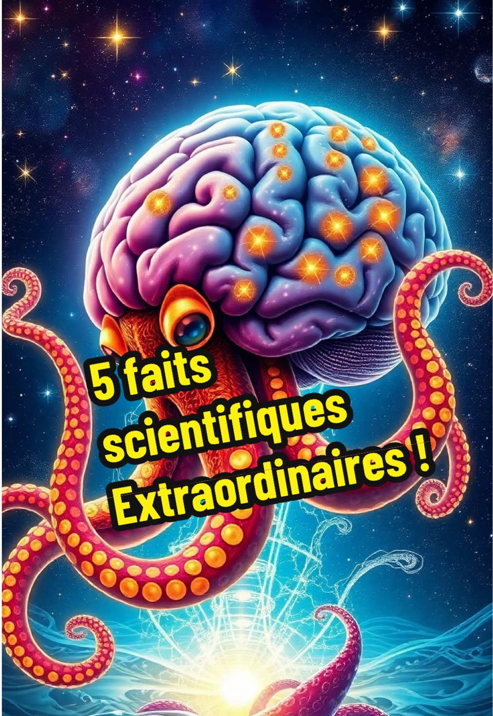 5 faits scientifiques extraordinaires ! #sciencefacts #extraordinary #cosmos #universe #cerveau 