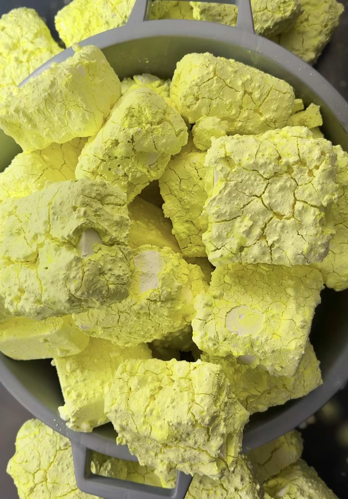 Mega Old Batch of G1 Pasted in Neon Yellow #asmr #oddlysatisfying 
