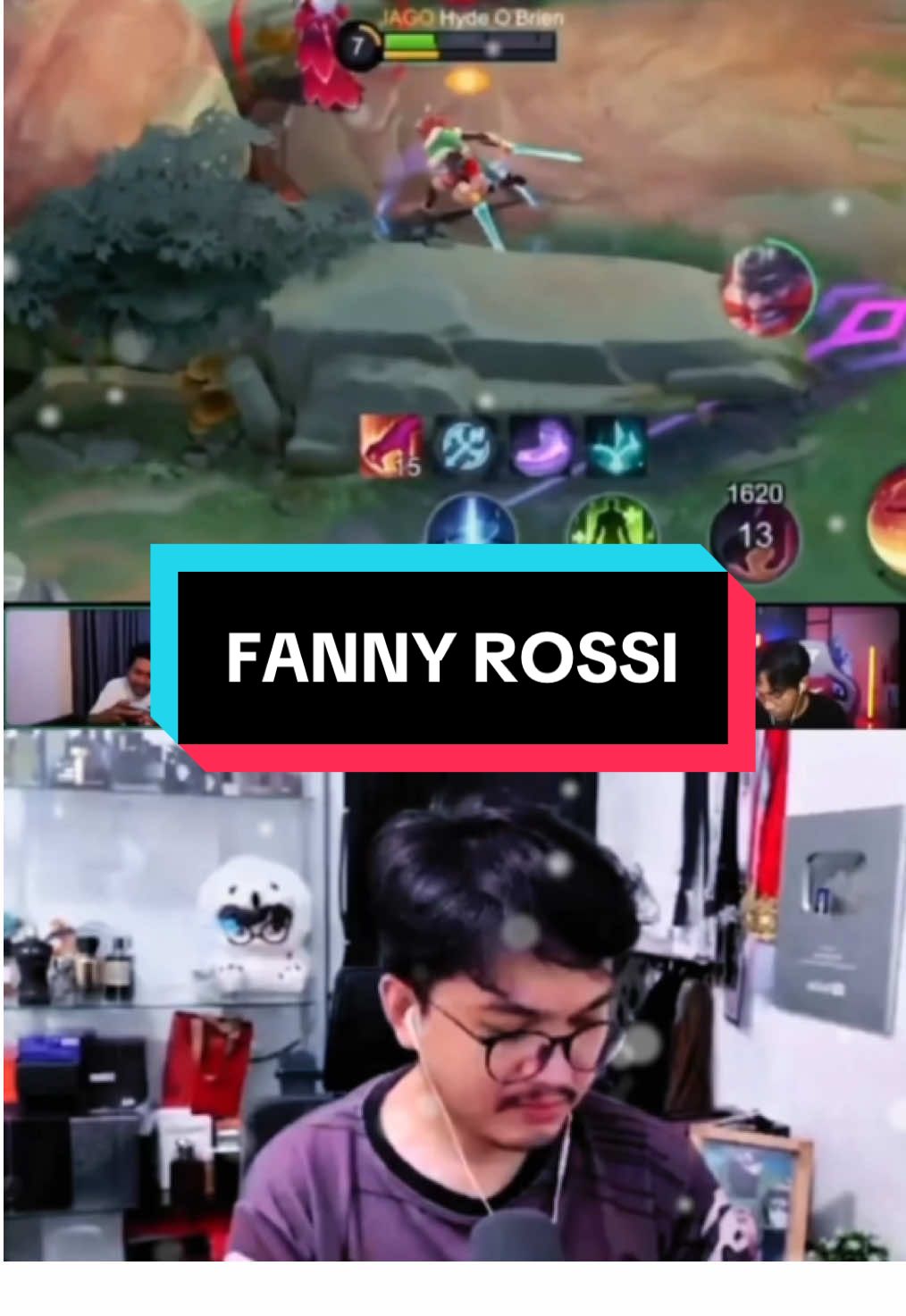 fanny rossi  #set1awanade #adesetiawan #mlbb #mobilelegends #fannytiktok 