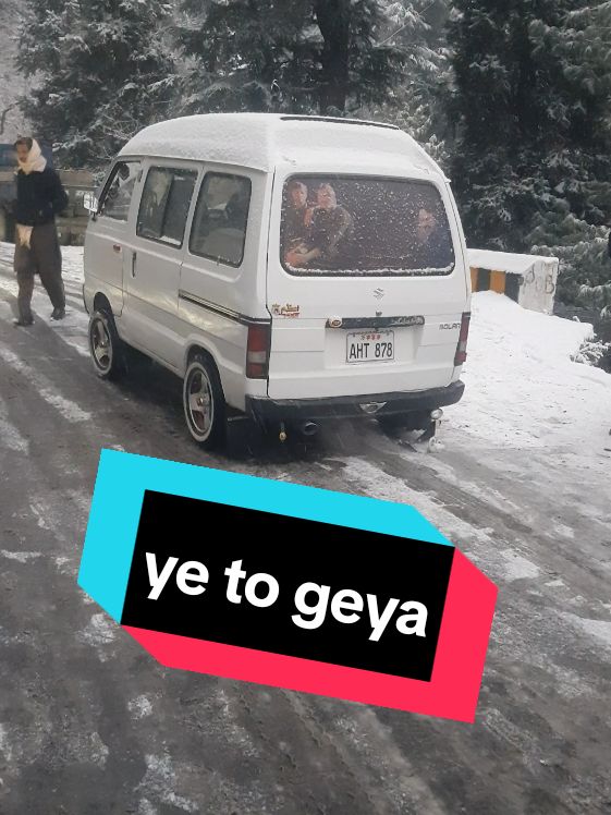 carry bolan wala to geya #foryou #snowfall 