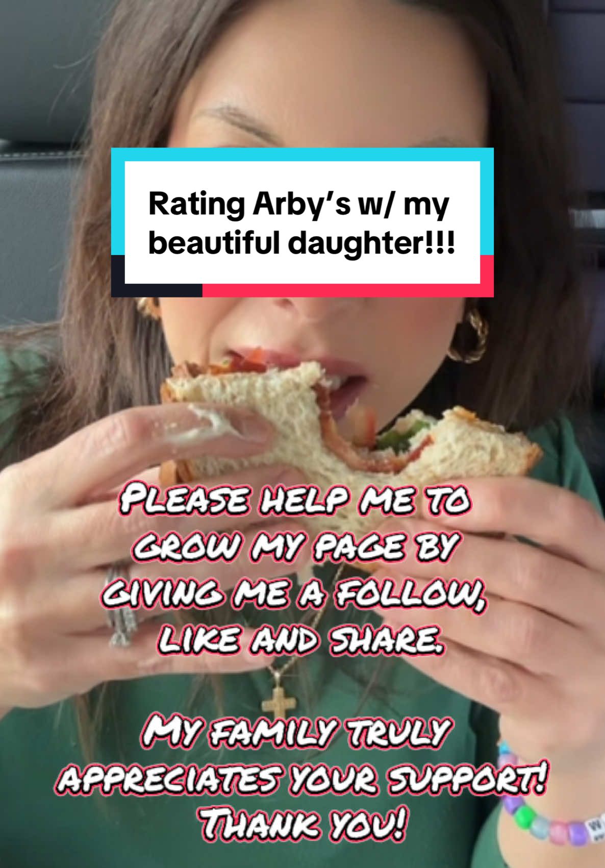 Rating Arby’s with my beautiful daughter! #foodreview #arbys #rate #eating #asmr #mukbang #ate #lunch #motherdaughter #sahmsoftiktok #sahmlife #sahm #Vlog #fyp #fypシ #jenisfamilykitchen #chef #roastbeef #mozzerellasticks #cheesepull 