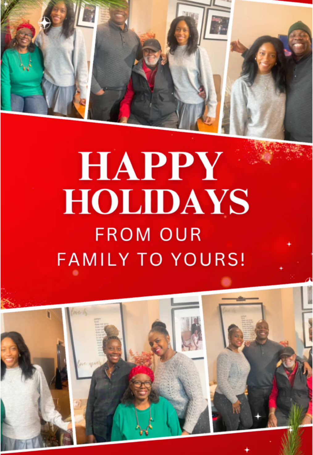 Happy Holidays From My Family To Yours! 