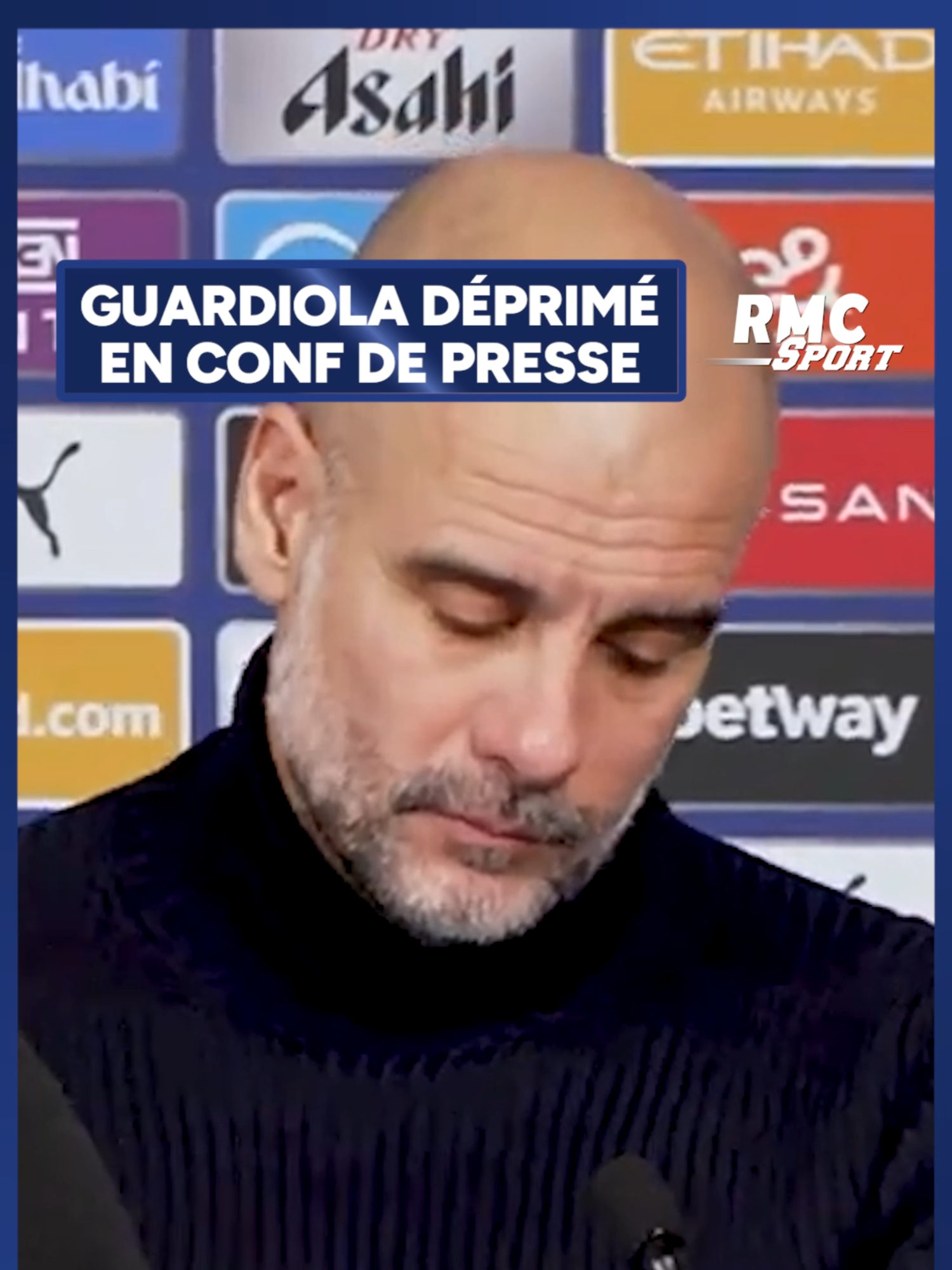 💔 Guardiola dépité après une nouvelle contre-performance de Manchester City.