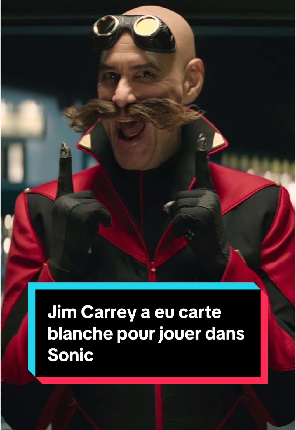 Jim Carrey a eu carte blanche pour jouer dans Sonic 🫣 #jimcarrey #sonic #sonic3 #sonicthehedgehog #film #cinema #tournage #Filmtok #OnRegardeQuoi