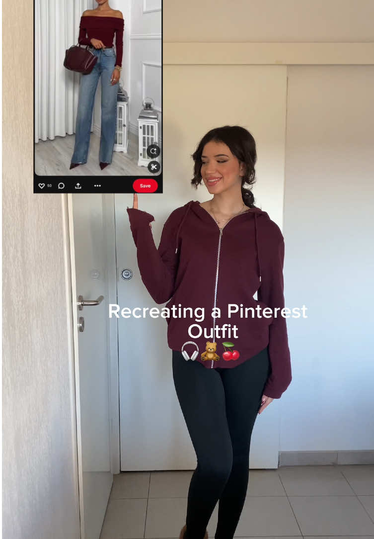 Recreating a pinterest outfit 🎀🧸 #pinterestoutfit #grwmoutfit #fyp 