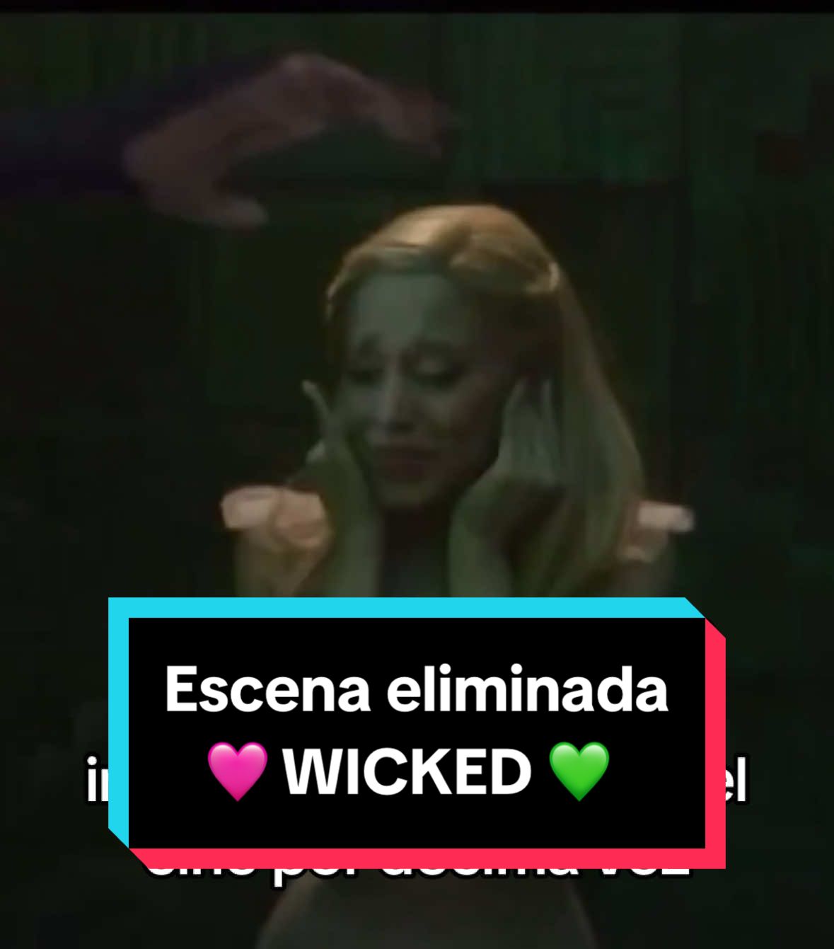 El sábado toca ver la version sing along😍🩷💚 Vamos todos juntos a verla en la perla🙊 ¡AHI LOS VEO! #arianagrande #ariana #arianator #arianators #arianagrandefan #wicked #glinda #cynthiaerivo #elphaba #gelphie @arianagrande @Cynthia Erivo @Wicked Movie 