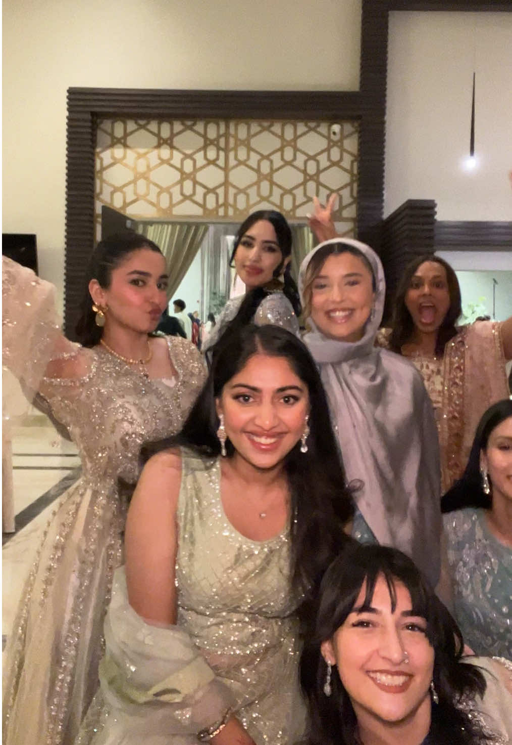 Brides squad 💖 #pakistaniwedding #desiwedding #pakistani #pakistanifashion #pakistanioutfit #pakistanidresses #modestfashion #browntiktok #bridesquad #teambride #weddingoutfits #weddingvibes 