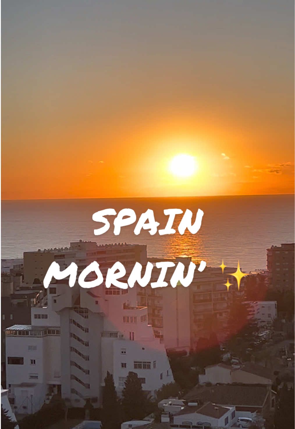 I’m in Spain… waking up to this every morning now 🌅 #malaga #costadelsol #visitspain #exploreeurope #travelinspo #wanderlust #beachsunrise #dreamdestination #uktravel #scenicviews #oceanvibes #mediterranean #travelbucketlist #fyp 