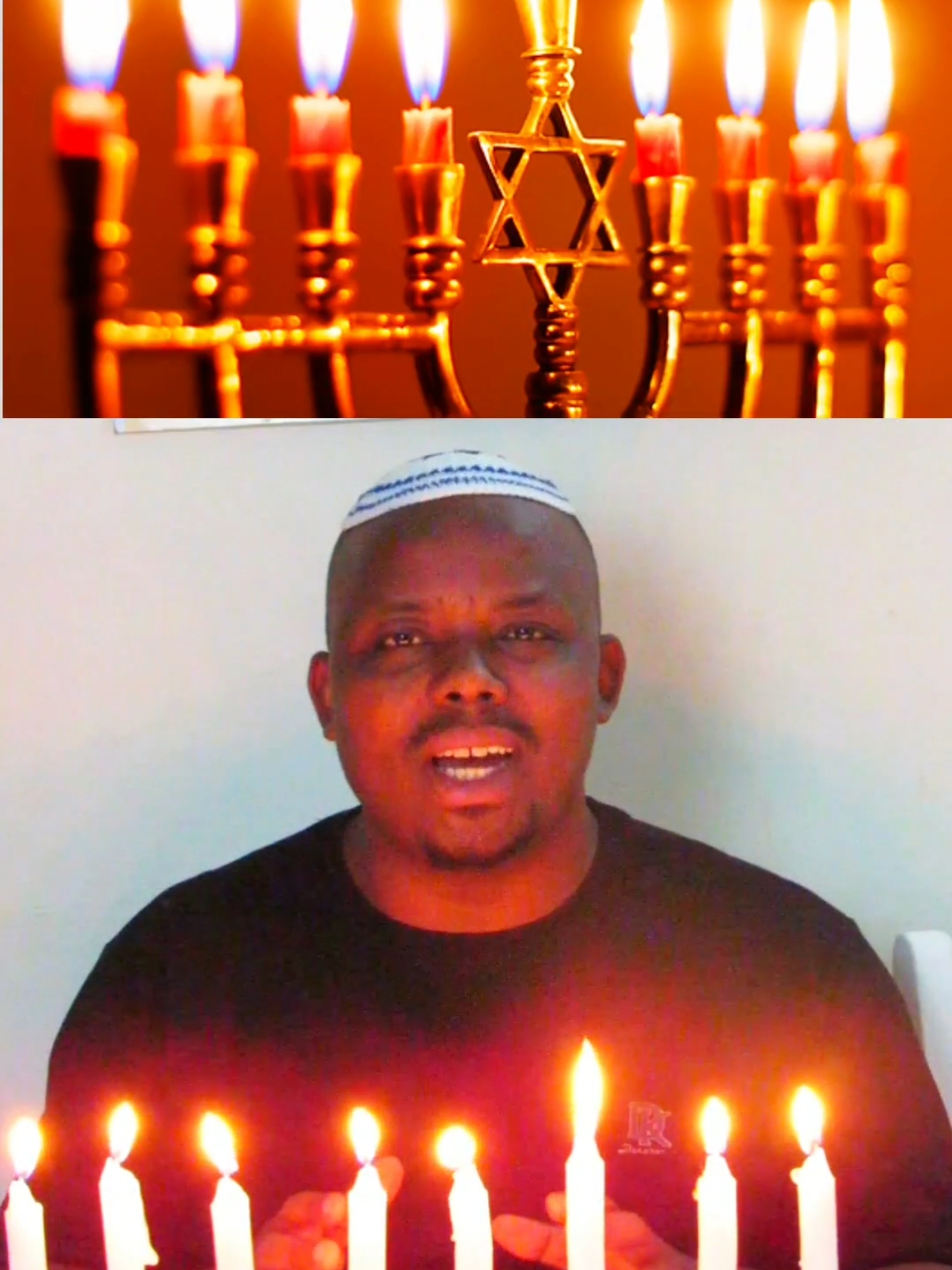 חנוכה שמח ሐኑካ ሸማ Happy Hanukkah #Ethiopianjewish #viral #foryou #ethiopian_tik_tok #messianicjewish 