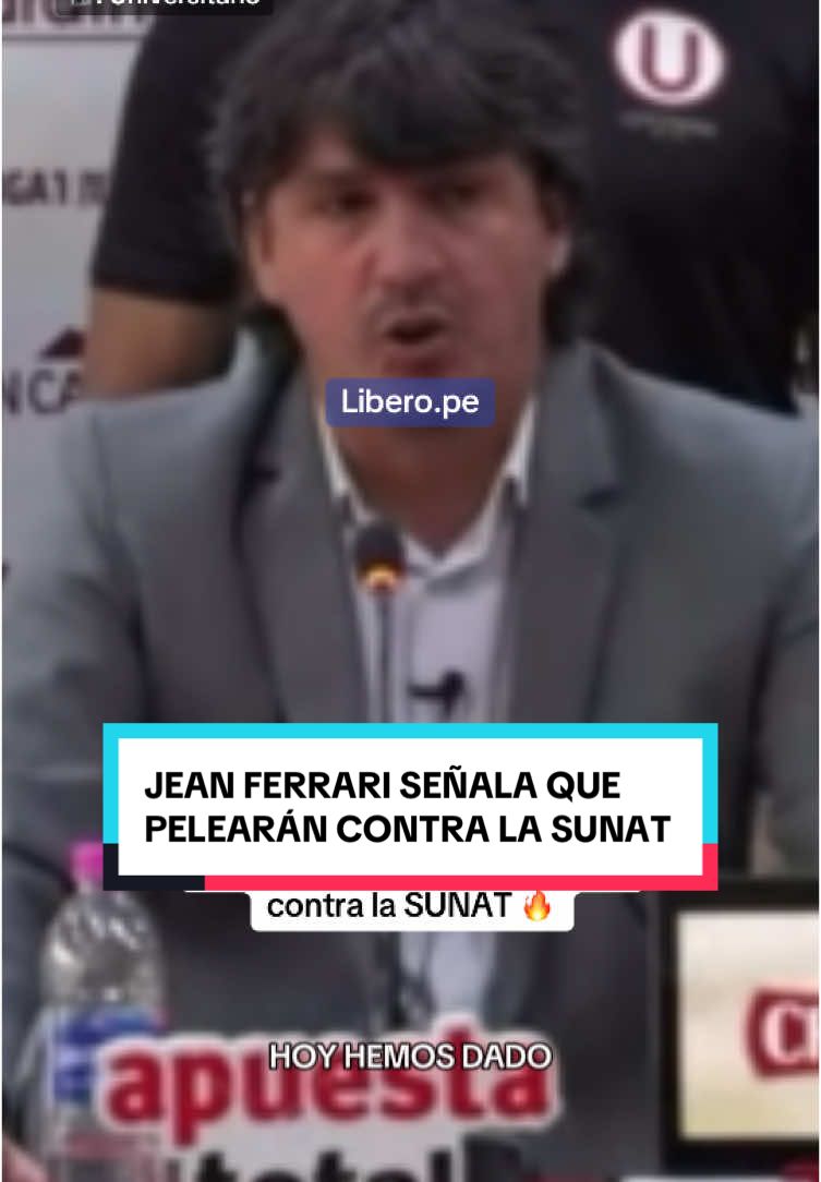 JEAN FERRARI PODRÍA SER DESTITUIDOS DE SU CARGO COMO ADMINISTRADOR POR LA SUNAT🚨 #universitariodedeportes #universitario #futbolperuano #liga1 #loultimo #futbol 