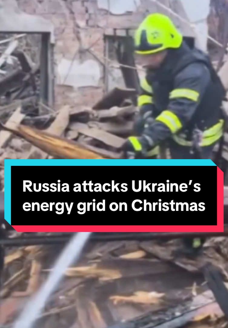 Many Ukrainians celebrated the holidays without heat or power after Russia attacked the country’s energy infrastructure on Christmas Day, an act that Ukrainian President Volodymyr Zelenskyy called “inhumane.