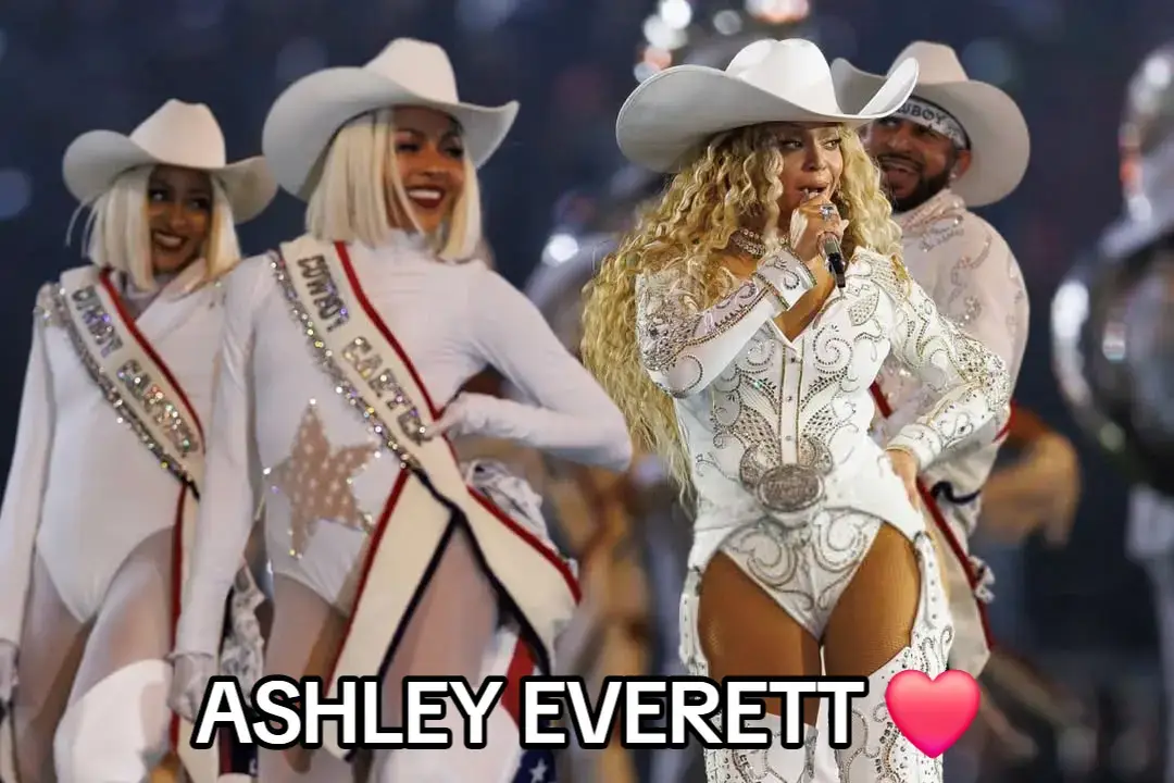 The Capitan is backup with everything, Welcome Ashley ❤️❤️😍😍 @Beyoncé @AshleyEverett #beyonce #ashleyeverett #cowboycarter #beyhive🐝 #beyoncéknowles #beyoncé #viralizarnotiktok #nflbeyonce #nfl #blueivycarter #cowboycarterbeyonce #capita #news 