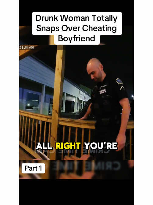 Drunk Woman Totally Snaps Over Cheating Boyfriend #cops #police #fyp #law #crimestories #bodycam #crime #viraltiktok 