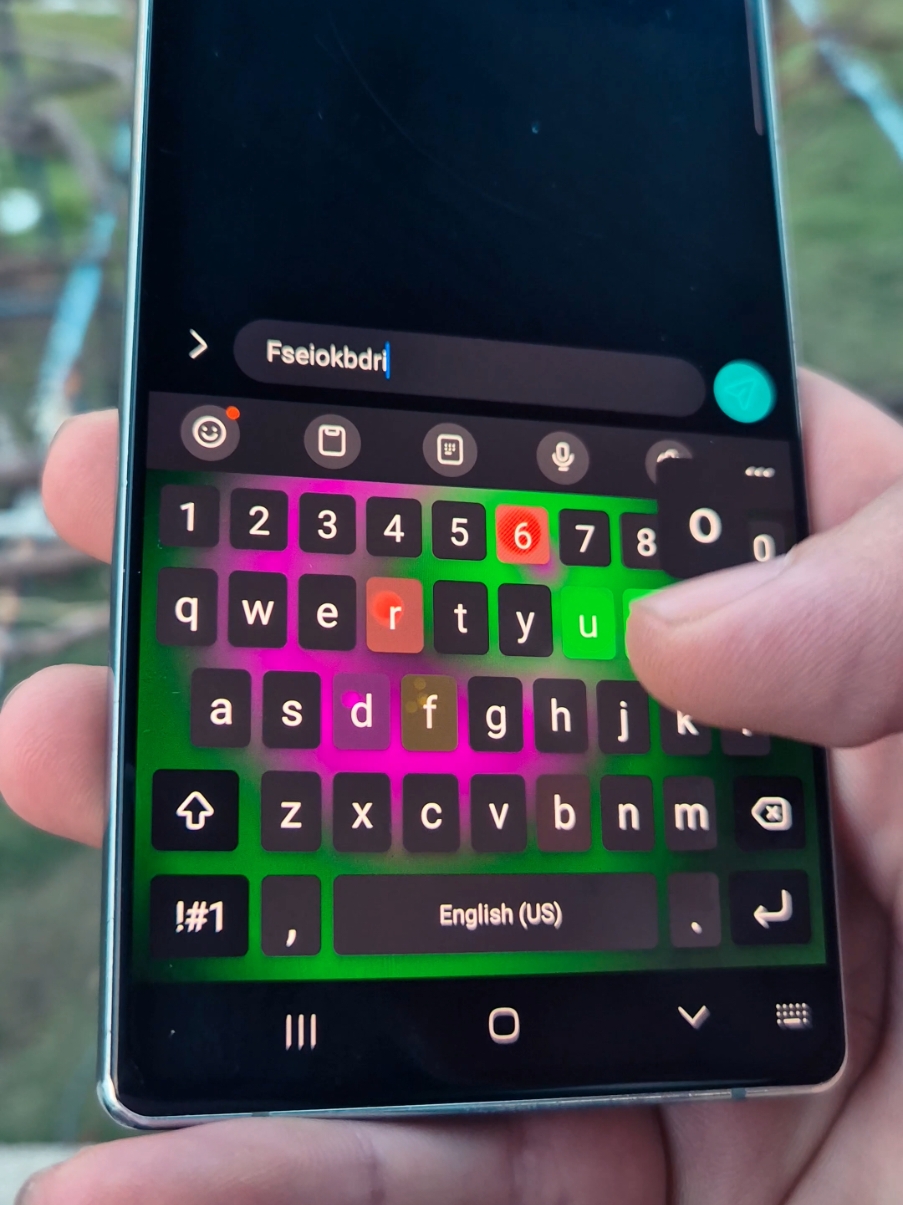 a cool keyboard colors 😍 #samsungtips #samsungs24plus #samsunga54 