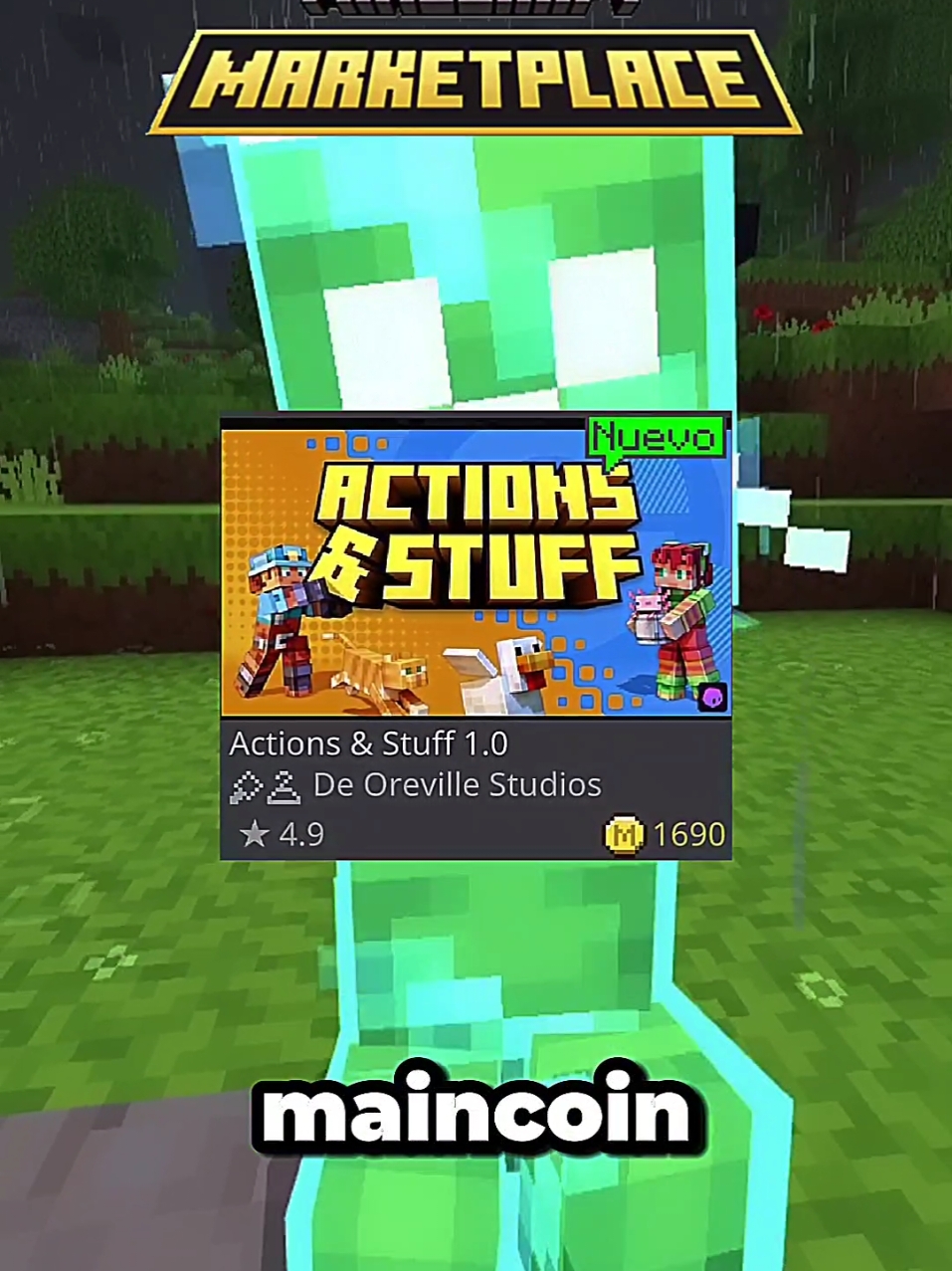 👉ACTION Y STUFF UPDATE precio y novedades👀 #minecraftbedrock #Minecraftbedrock #minecrafter #live #TikTokLIVE  #Minecraft #minecraftpe #mcpe #minecraftmods #minecraftbuilding #foryou #parati #fyp 