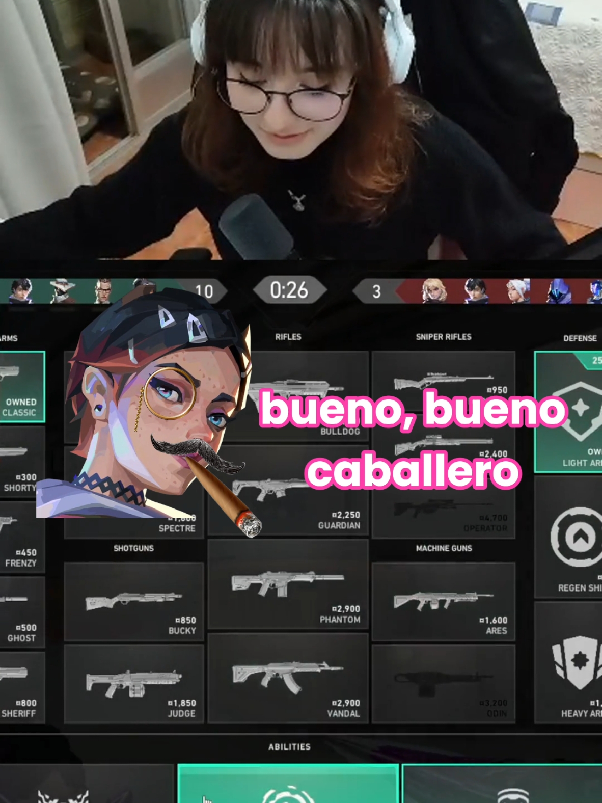 clove mafiosa🥸 @s1moscs  #valorantmemes #Valorant #valo #fyp #parati #GamerGirl #valorantfunny #valorantclips #valorantespañol #streamer 