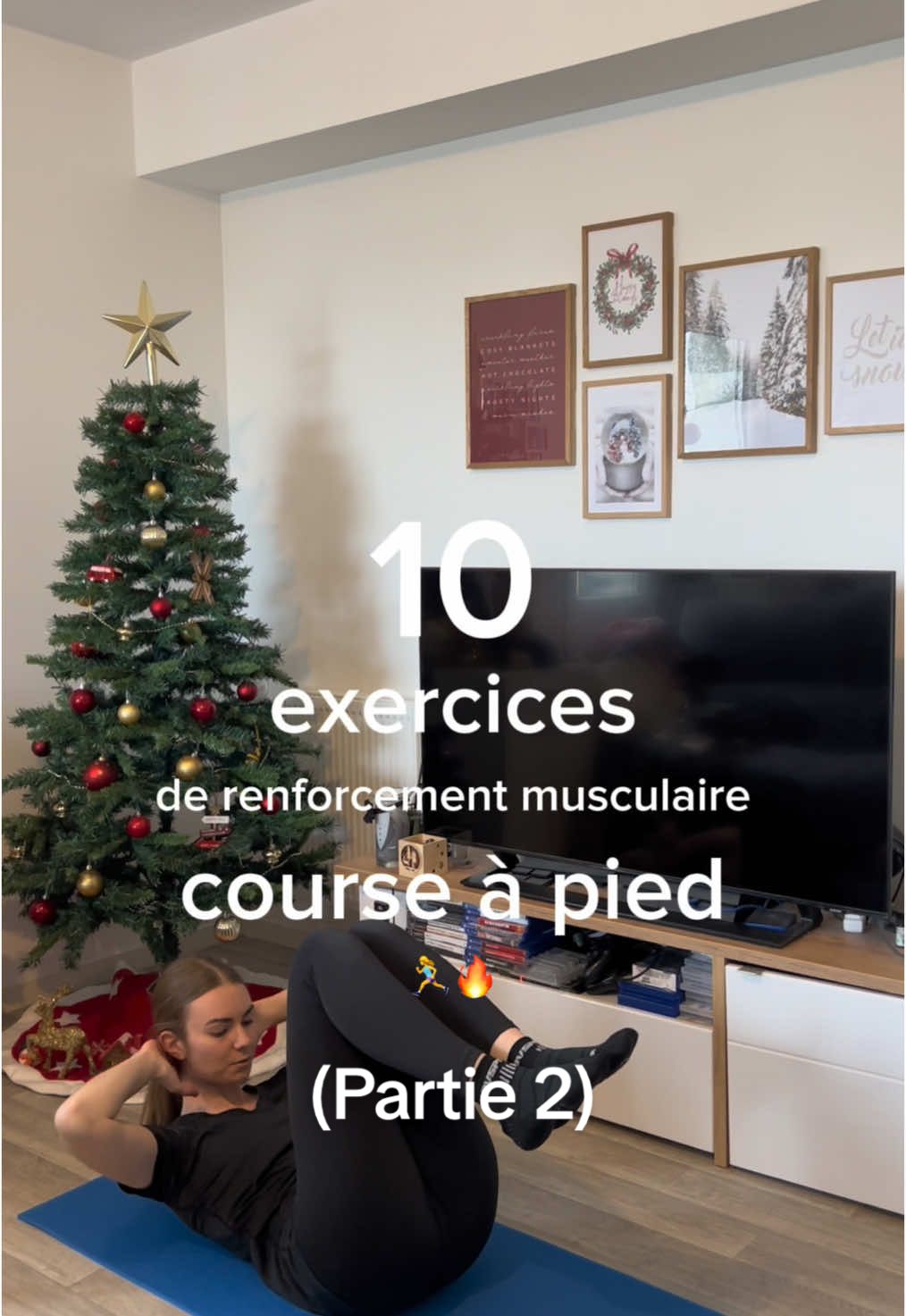 (Partie 2) Voici 10 exercices de renforcement musculaire pour la course à pied à faire à la maison et sans matériel ! (tu as juste besoin d’une chaise ou d’un tabouret) Abonnes-toi pour d’autres conseils en course à pied 🫶🏃‍♀️ #renforcementmusculaire #courseapied #exercices 