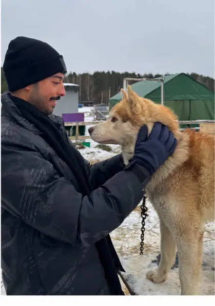 ما شبعت طيب 😔♥️ #moscow #موسكو #fypシ #روسيا #redsquare #russia #explore #snow #husky #4upage #fyp 