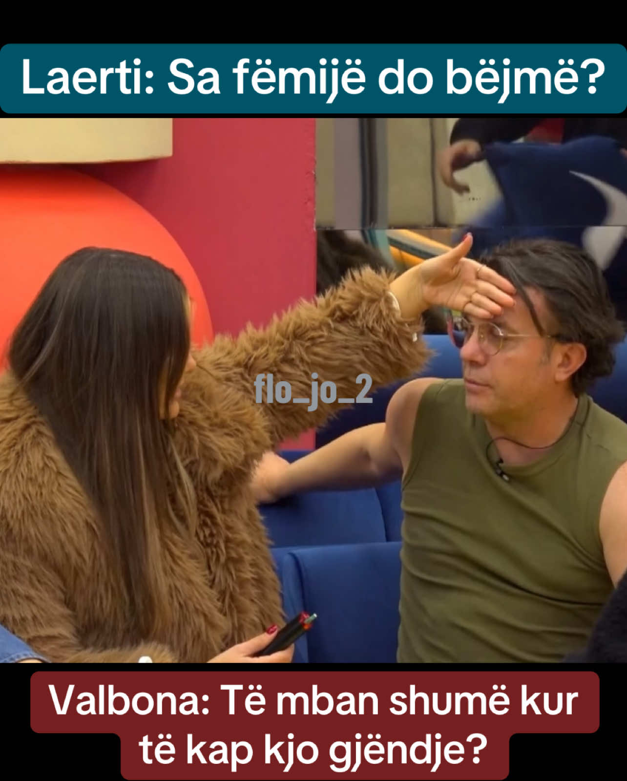 Laredo do fëmijë me Valbonën! ❤️❤️ #bigbrother #bbv4 #bbv #bigbrothervipalbania #topchannel #fy #fyp #fypシ #fypviralシ #fypage #perty #cupcut #viraltiktok #laertvasili #valbonamhilli #albania #shqip #shqiperia #shqiptar #kosova #tirana #prishtina 