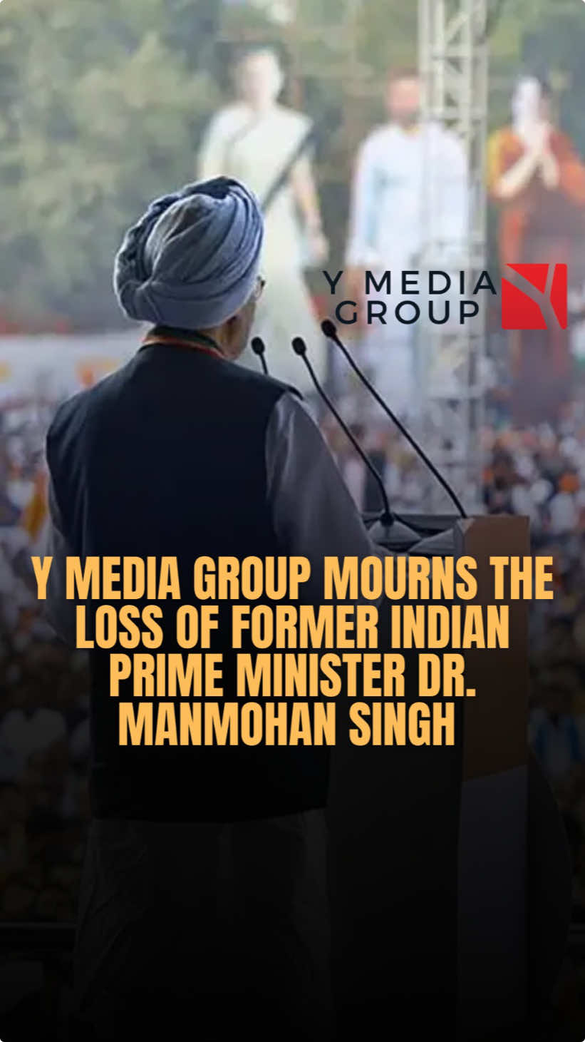 Y MEDIA BREAKING NEWS: FORMER INDIAN PRIME MINISTER AND CONGRESS LEADER MANMOHAN SINGH PASSES AWAY AT 92 #drmanmohansingh #india #congress #delhi 