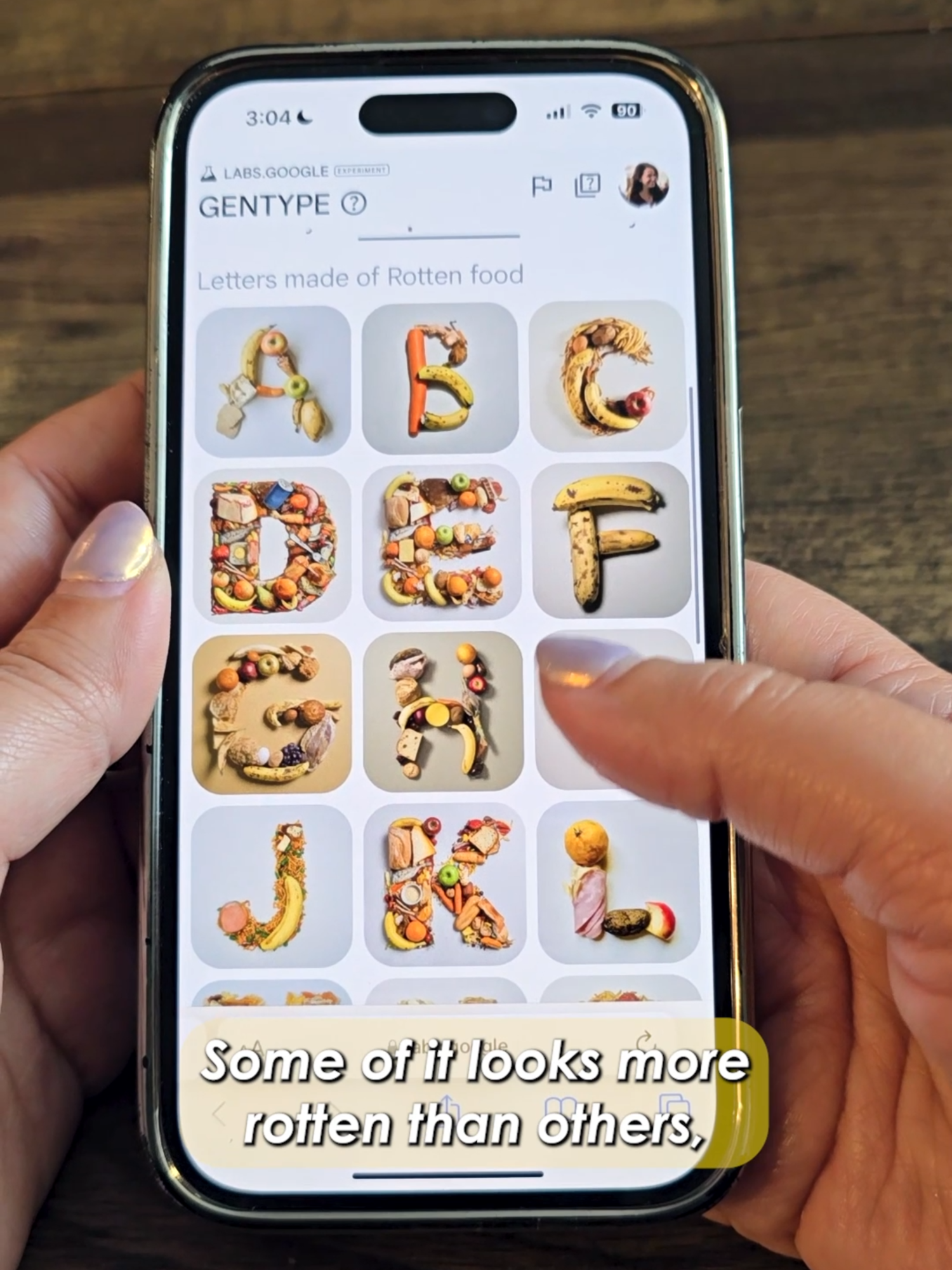 Who said typography had to be boring? 🤢 Google's AI just turned moldy bread into the most oddly satisfying alphabet you'll see today. Try it yourself at labs.google/gentype #ai #artificialintelligence #technology #google