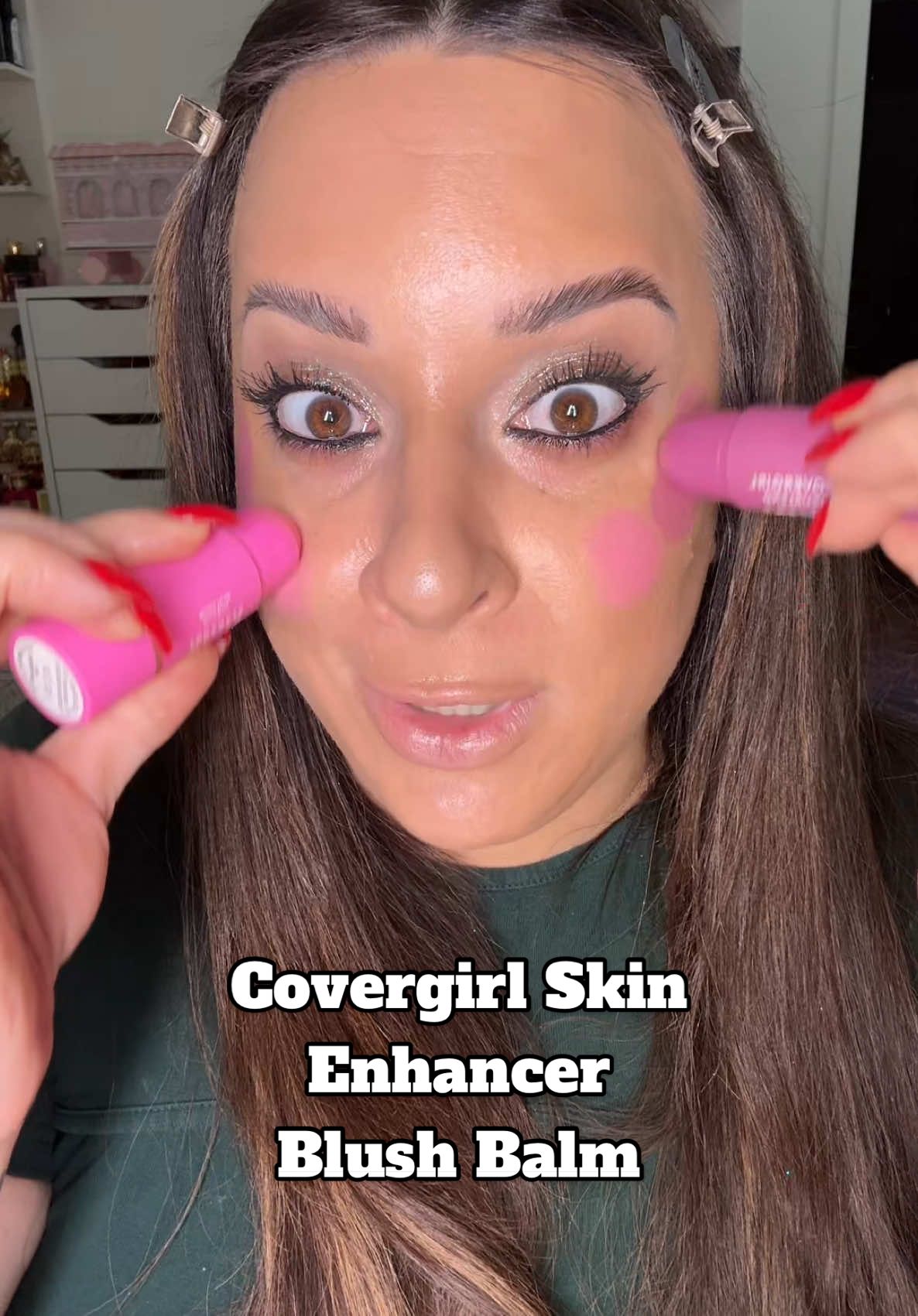 Covergirl.. I see you with this new makeup drop #blush #newmakeup #makeup #blushbalm #affordablemakeup 