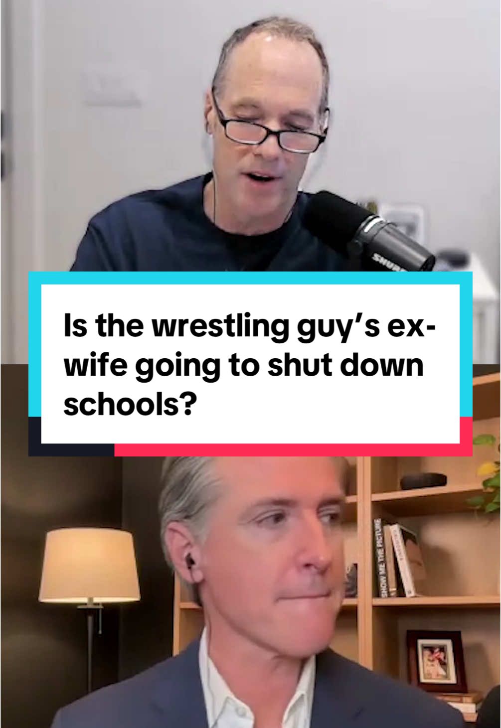 A real Rock Bottom for education. #politickin #gavinnewsom #politics #marshawnlynch #qanda 
