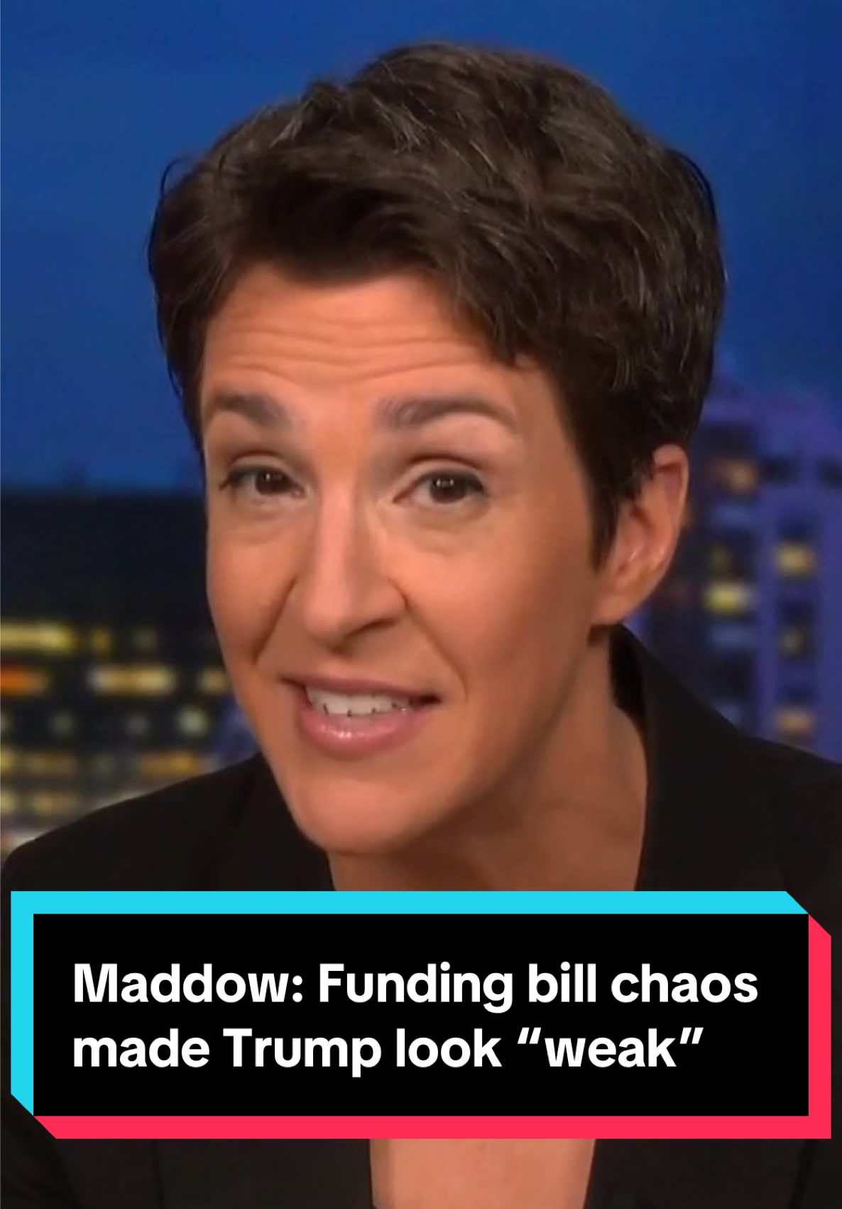 Rachel Maddow shares her take on the funding bill chaos. 