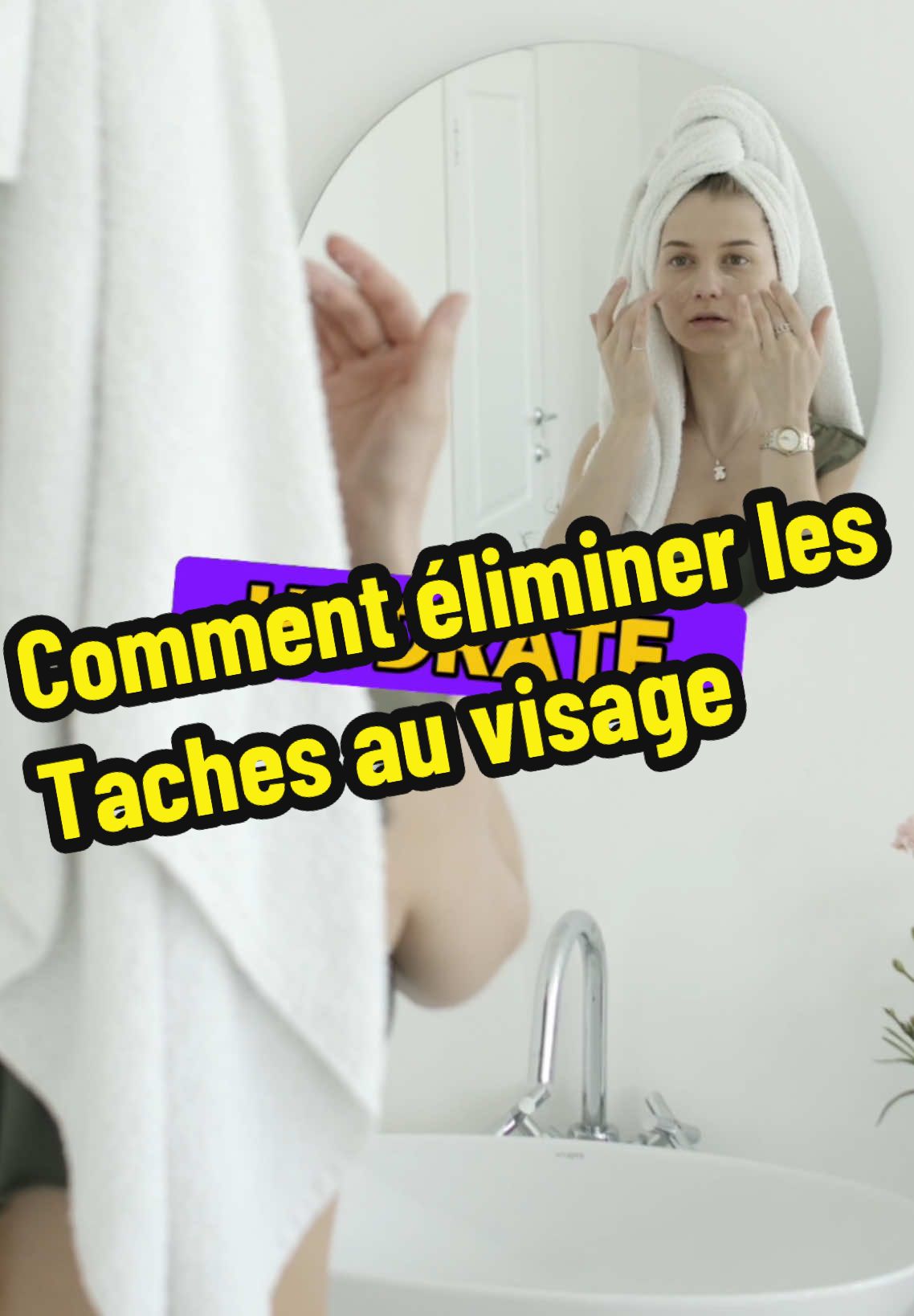 Comment éliminer les boutons et les taches aux visages #boutons #taches #visage 