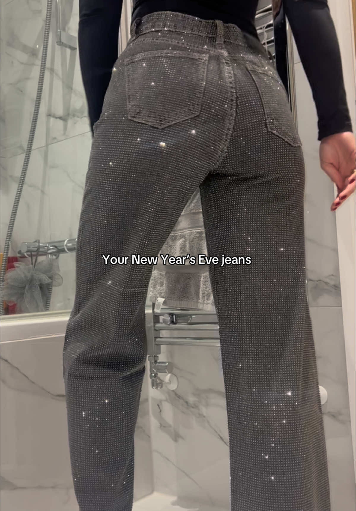 New Year’s Eve jeans #fyp #foryou 