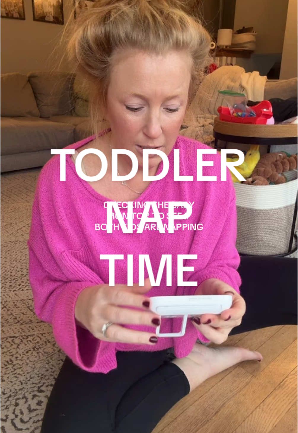 Both toddlers napping at the same time is a literal DREAM #MomsofTikTok #momhumor #sahm #sahmlife #motherhood