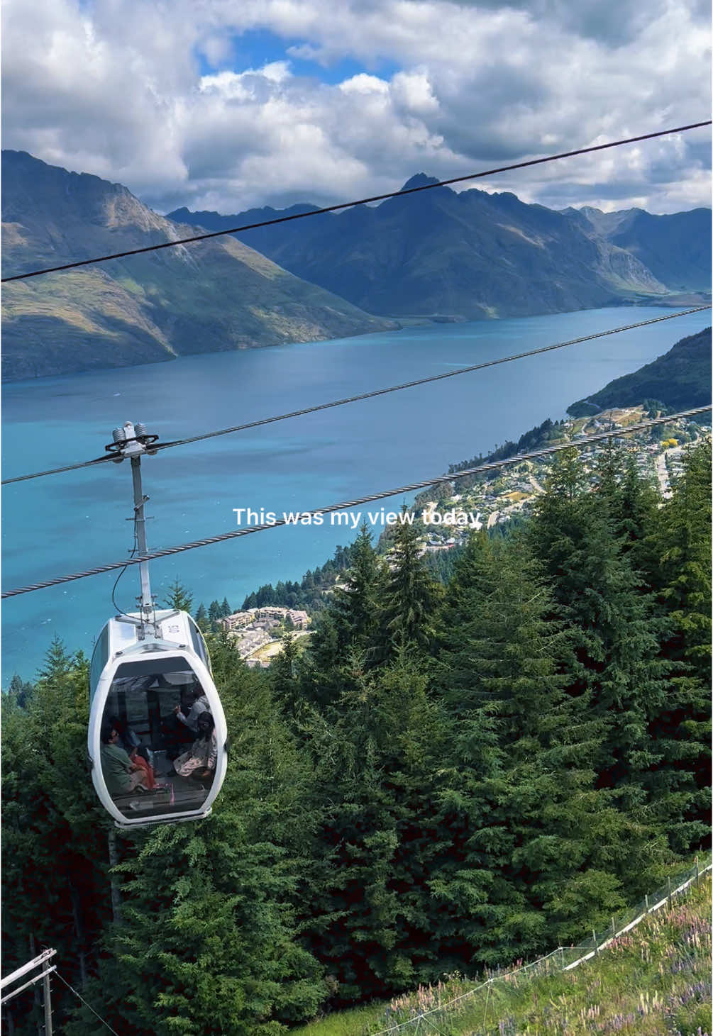 We’ll never get over this view 🚡 #skylinequeenstown #queenstowngondola #queenstownnz 