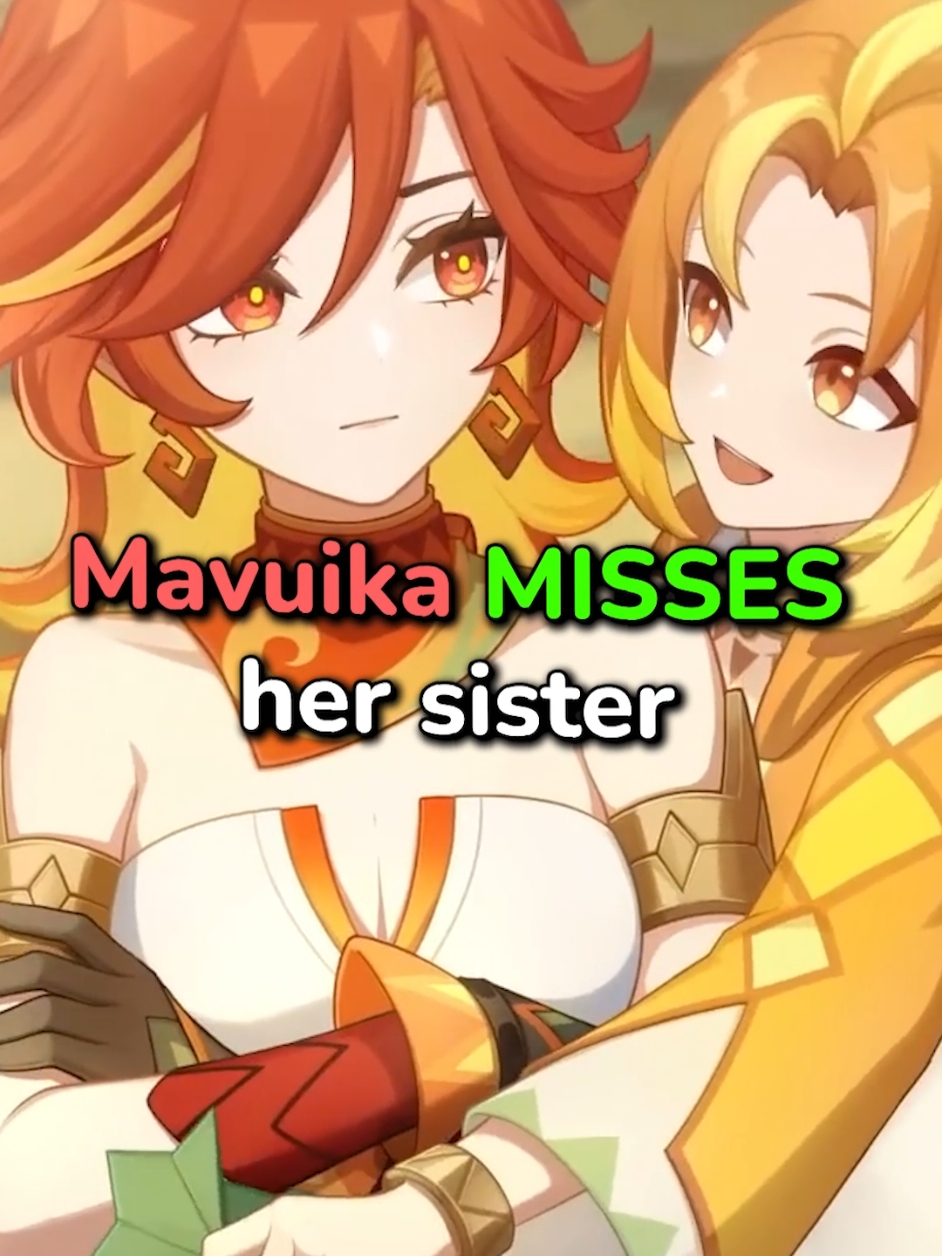 Mavuika's sister is gone forever #genshin #genshinimpactedit #GenshinImpact