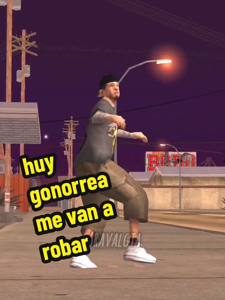 gta san andreas uy gonorrea me van a robar #gtasanandreas #gtasa #gta #shitpost #shitposting #fyp #XD #paratii #ARAVALGTA 