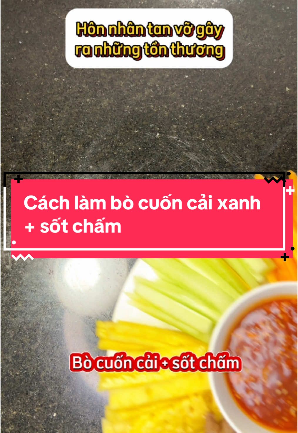 Cách làm bò cuốn cải xanh + sốt chấm #mehuongemmi #nauankechuyen #kechuyen #nauancungtiktok #Vlog 