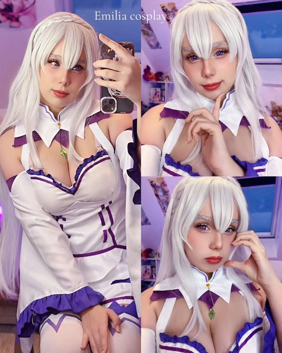 #rezero #rezerocosplay #rezeroemilia #rezeroemiliacosplay #emiliacosplay 