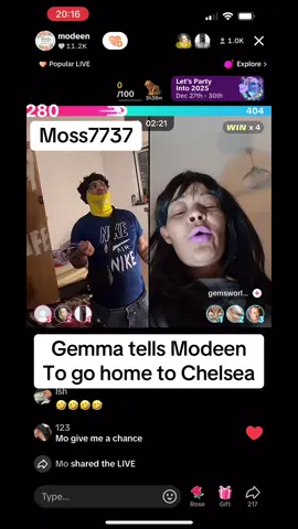 #modeen #modeenlive #modeenlove #modeenstar #chelsealeeart #chelsealeeartroots #claroots #gemzino #goviral #trending #fyp #fypシ゚ 