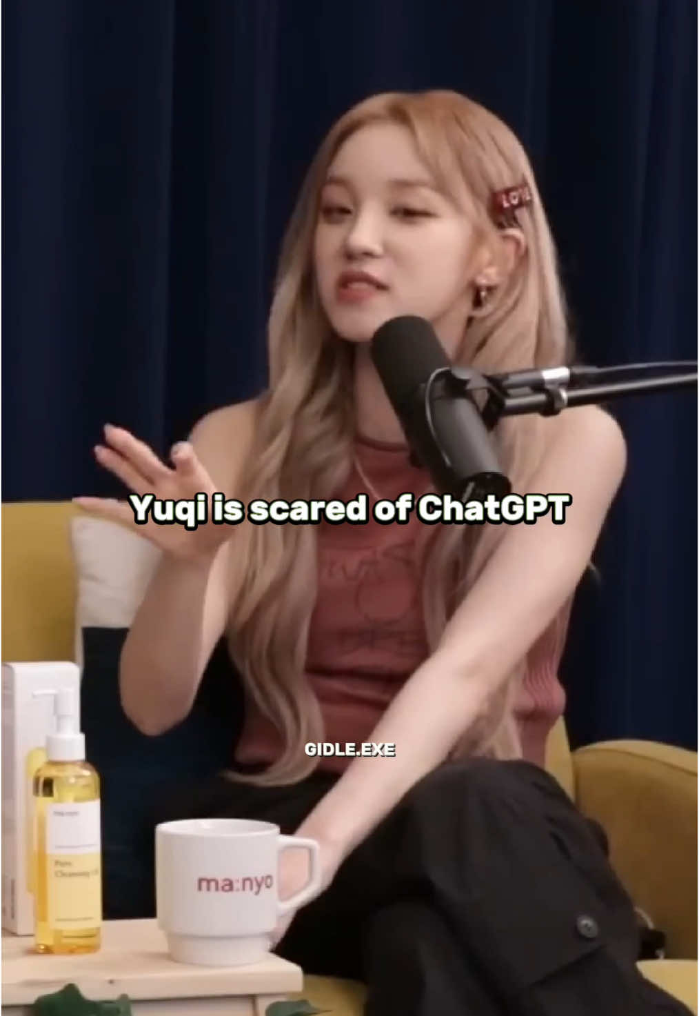 @gidle.exe Do not show the new version of ChatGPT to Yuqi #gidle #yuqi #minnie #divestudios #chatgpt #kpop #fyp #_official_gidle 