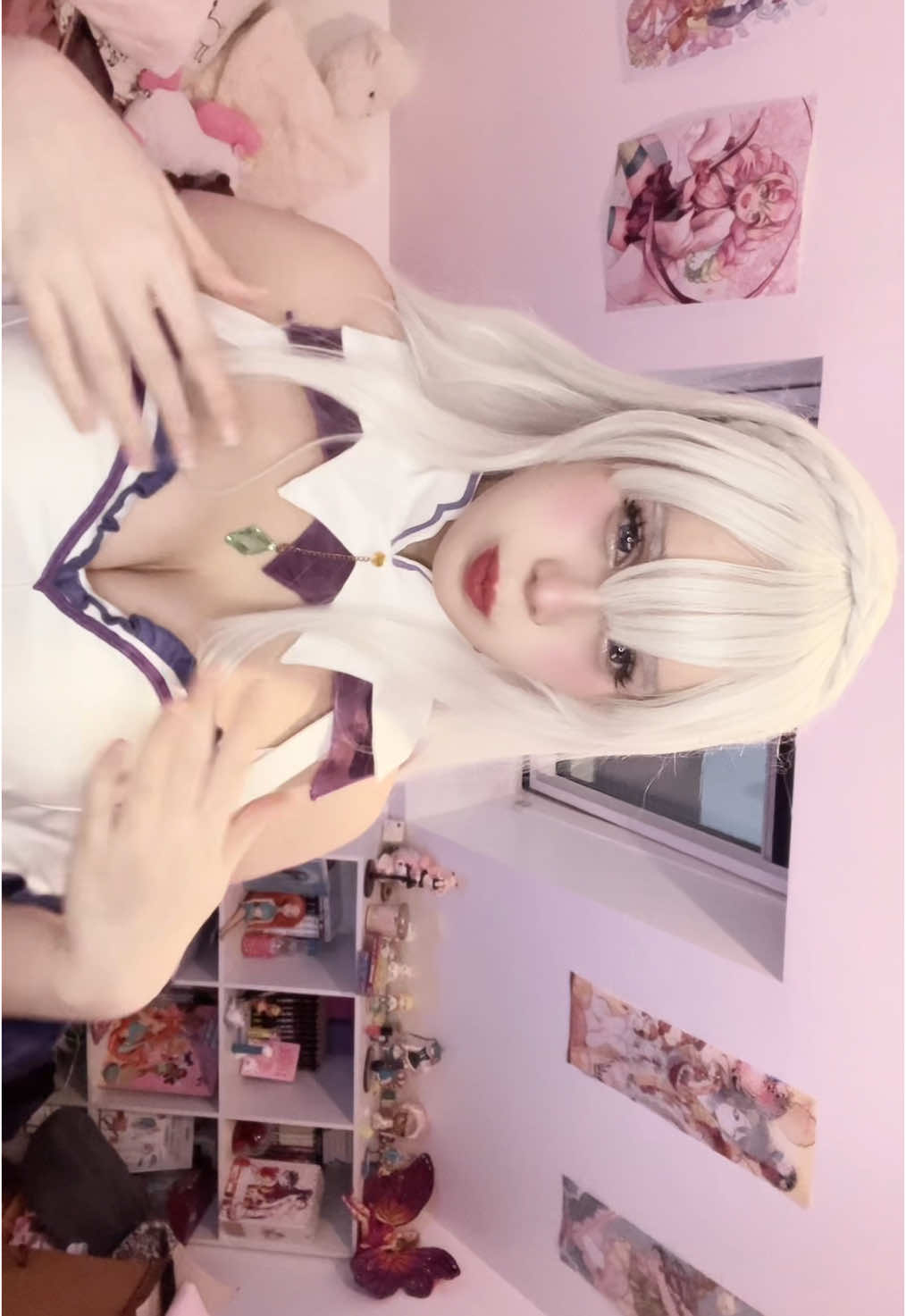 #emilia #emiliacosplay #rezero #rezerocosplay #cosplaydance #rezeroemilia 