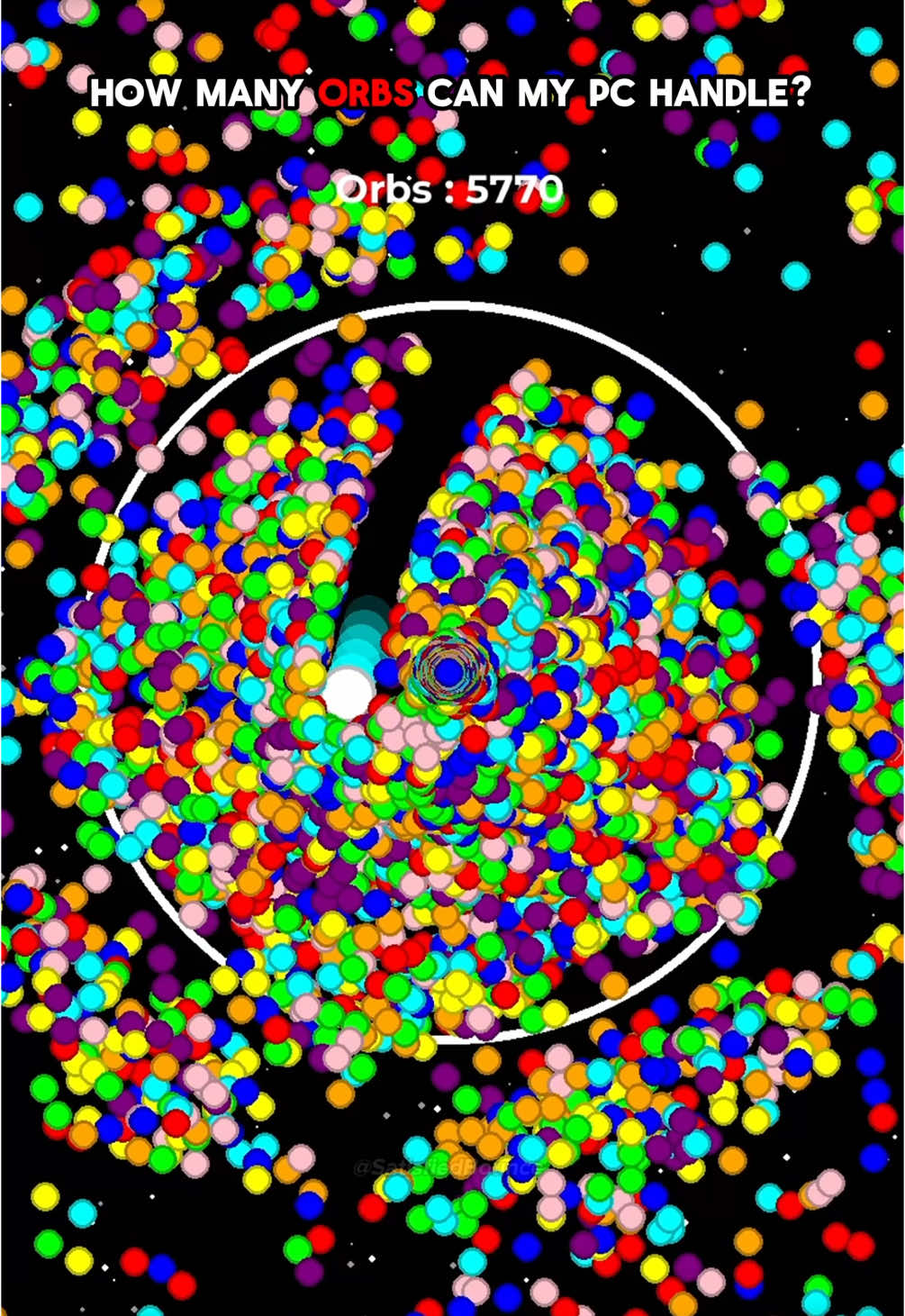 #satisfying #bouncingball #fyp #coding #viral #python 