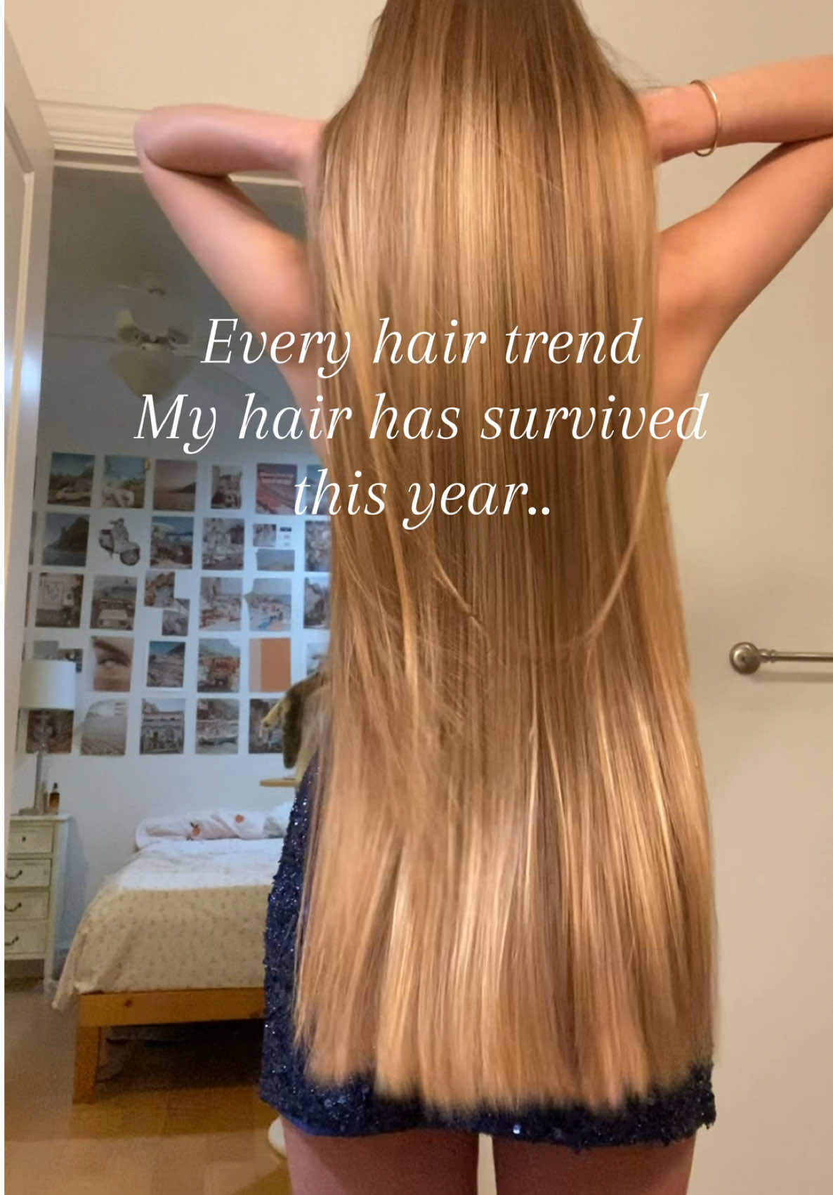 What should I try next? 😅 #haircare #trends #hairtok #longhair #glitterhair #jellohair #kardoune #hairstyles #tessapeay #finohairmask #heatlesshair #pinkhair #fypシ #hairclips #hairtrends 