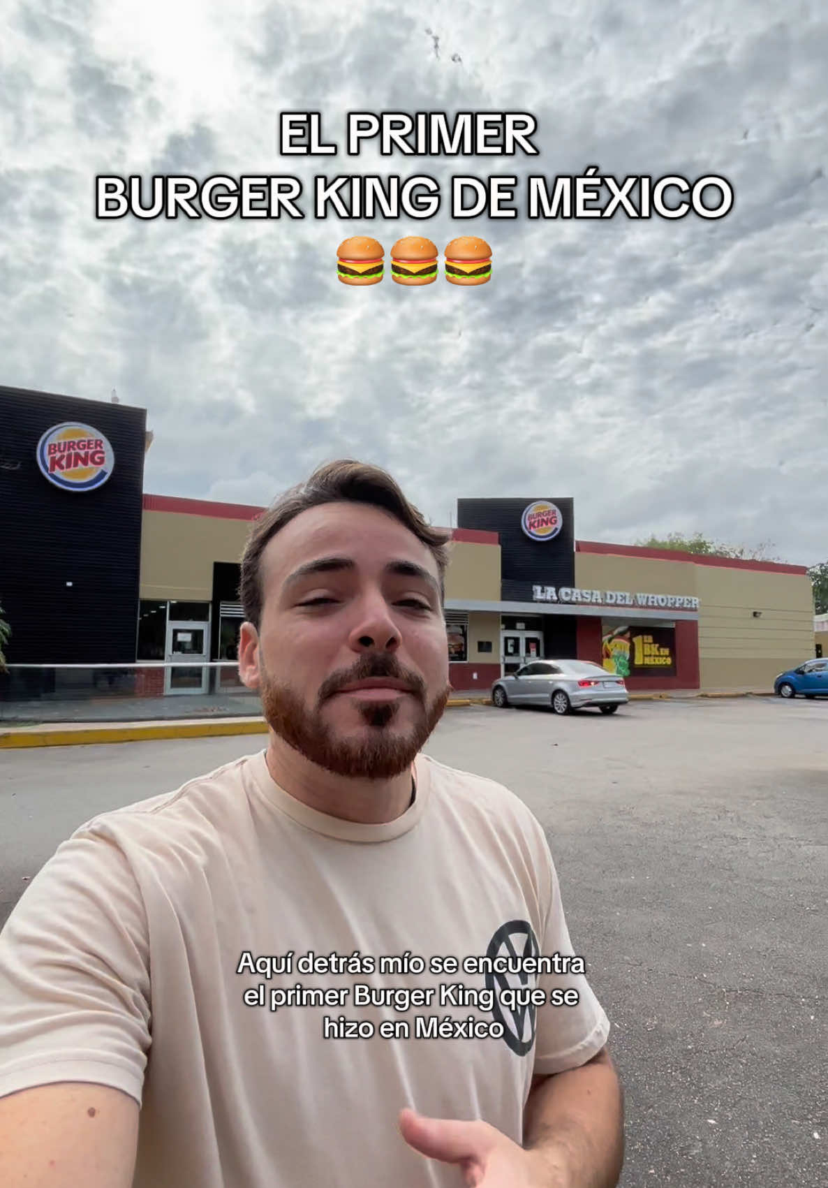 ¡EL PRIMER BURGER KING EN MÉXICO! #burgerking #mexico #merida #lodescubrientiktok #dondeir 