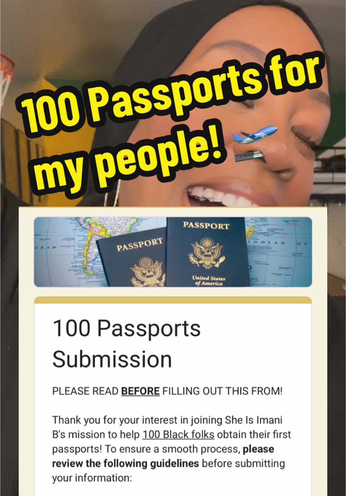 Replying to @Toxic Group Chat THE SUBMISSION FORM IS LIVE!  Please watch this ALL THE WAY THROUGH! #passport #travel #worldtravel #community 