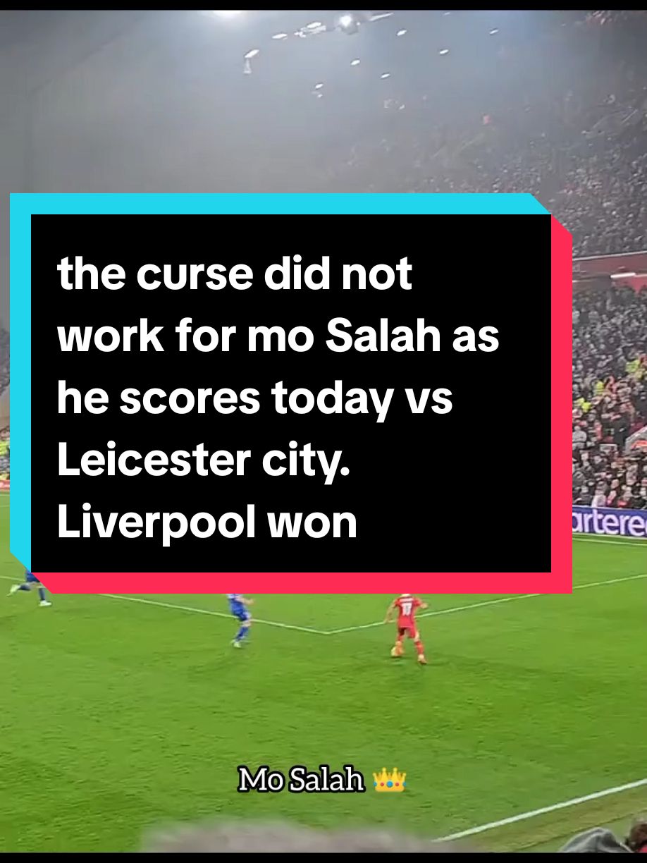 mohamed salah Goal today vs Leicester city as he broke the curse 😂❤️. #mosalah #liverpool #gakpo #leicestercity #PremierLeague #salah #mosalah #jones #christmas #muslim 