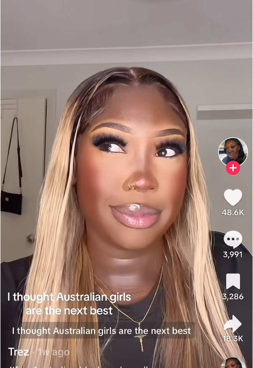 I wanna see more Australian black girl makeup! #f #blackgirltiktok #ukmakeup #sydneyaustralia