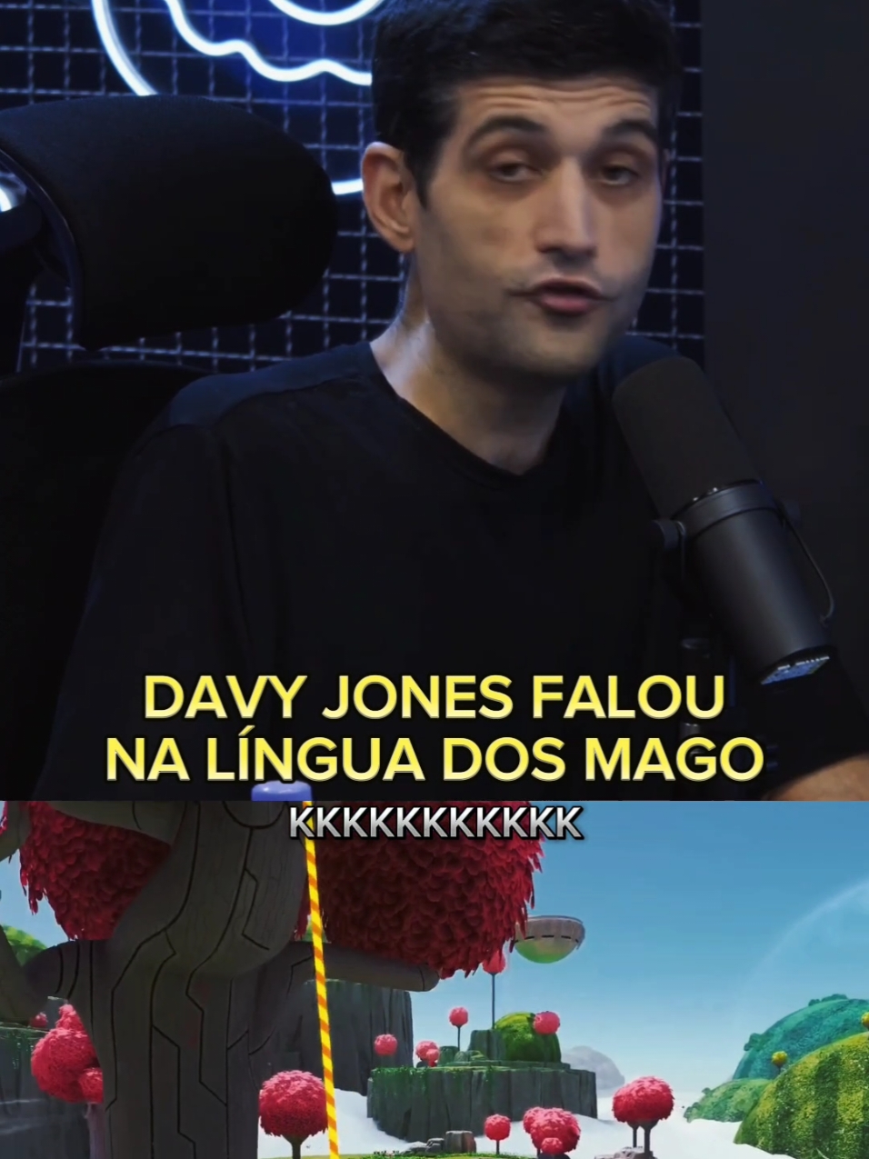 Davy Jones FALANDO na língua dos MAGOS! 🗣️🔥 #davyjones #cortes #flowgames #playstation #xbox 