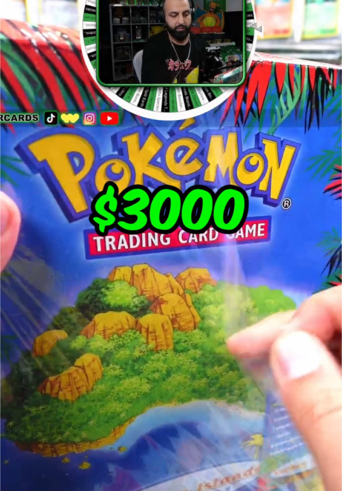 Unboxing a $3,000 Southern Islands promo binder from 2001 😳🤯 #pokemoncommunity #pokemontcg #pokemoncards #pokemoncollector  Would you open this or keep it sealed 👁️👄👁️