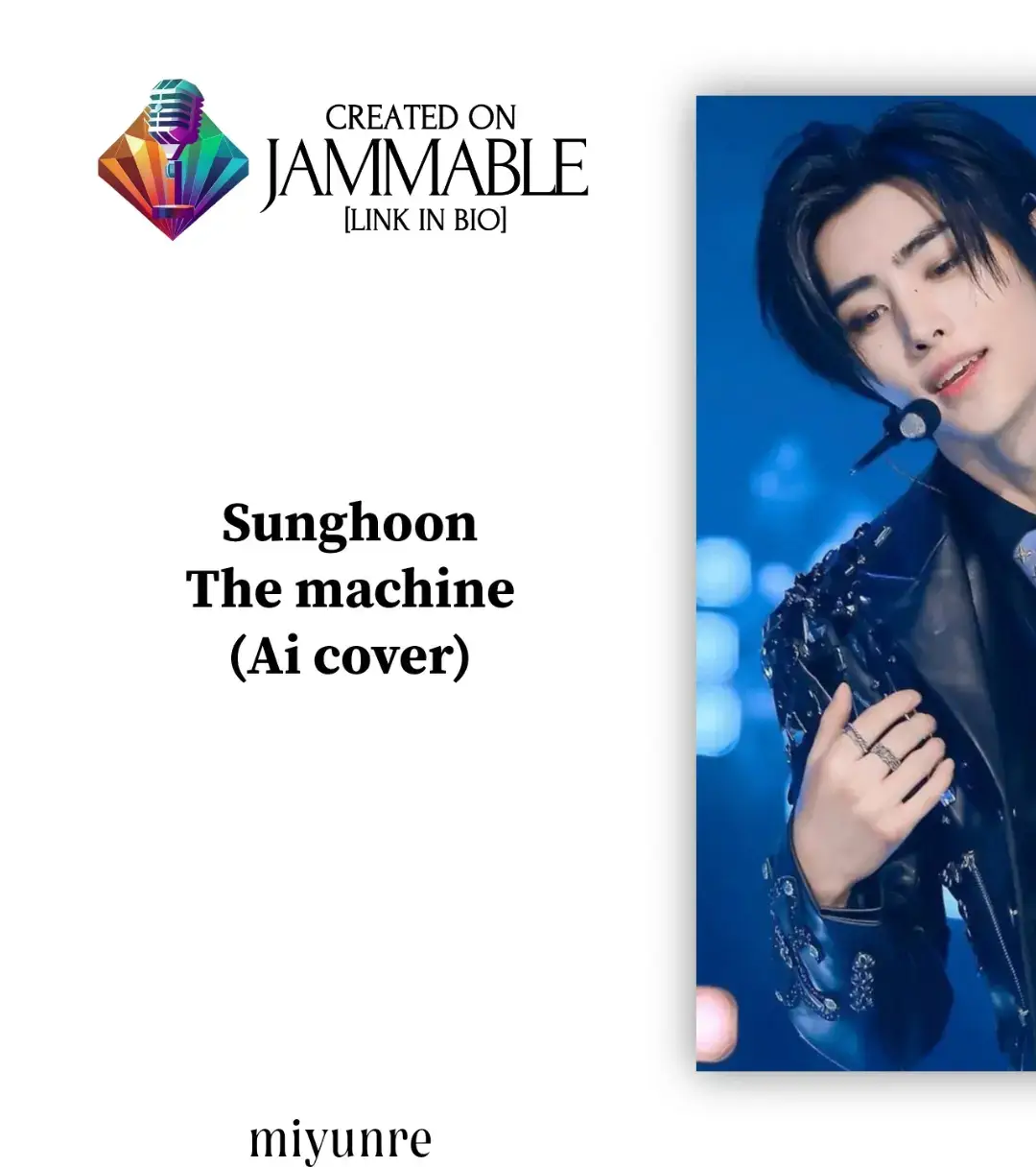 Sunghoon - The machine [AI COVER] • (Reed Wonder) • Original Artist : Reed Wonder • AI Artist : Sunghoon [Enhypen]  • Song : The Machine Made your own cover with JAMMABLE (Link in bio) • Сделай свой собственный кавер в JAMMABLE (ссылка в био) I DON'T own anything.         This content is AI-generated and does not originate from an actual person. It remains faithful to the original composition with not a single stem altered, ensuring full respect for Komca's rights.         All rights to the rightful creators. No copyright infringement intended. #aicover #jammable #sunghoon #cover #enhypen #engene #aicovers #coverai