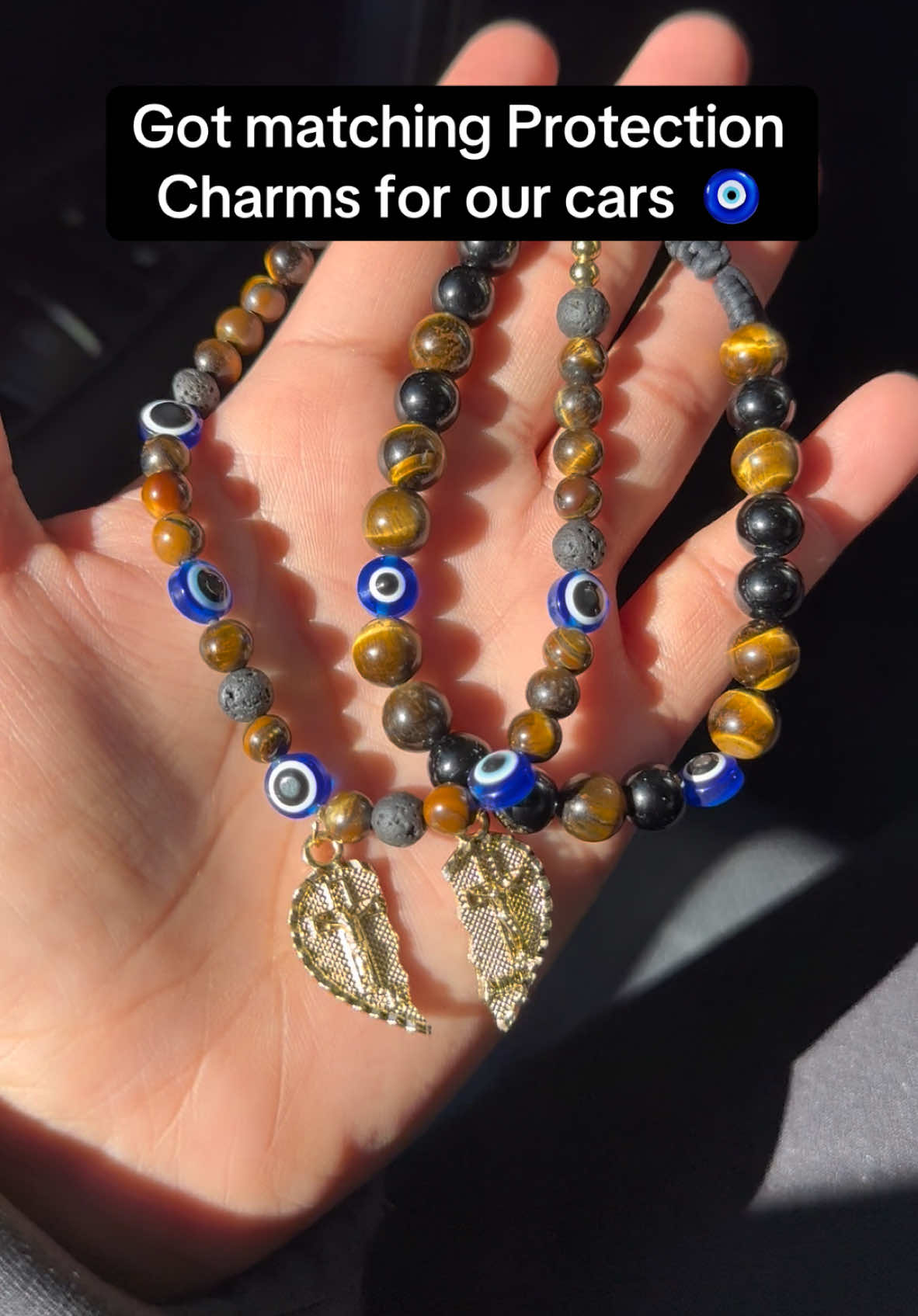 One for his car too #evileye #maldeojo #protection #proteccion #malavibra 