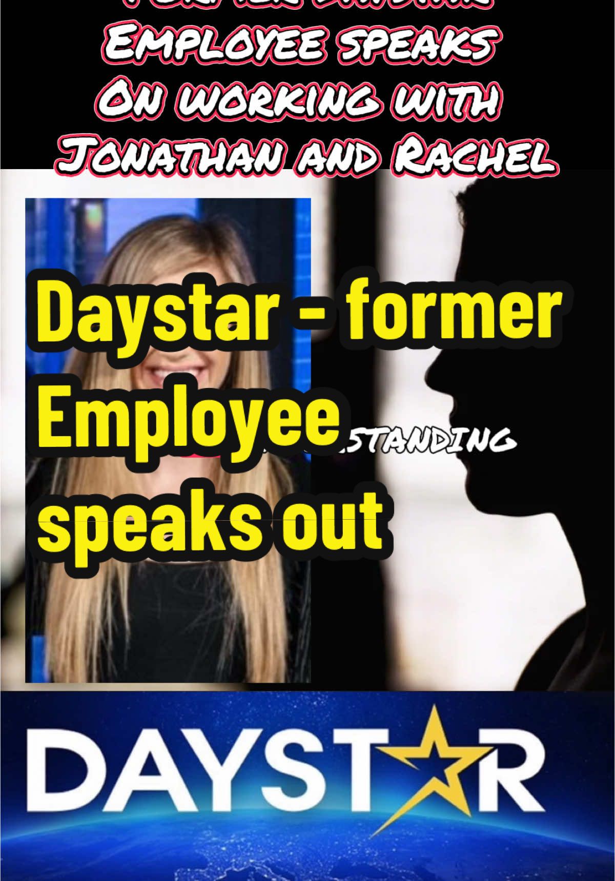 A former employee of Daystar has come forward, providing insight into their experience working with Jonathan Lamb and Rachel Lamb Brown. They’ve shared accounts of the workplace culture, leadership dynamics, and the challenges faced within the organization. Their revelations are adding to the growing conversations about transparency and accountability within prominent organizations like Daystar. We Report.  You decide!  #DaystarInsights #LeadershipMatters #WorkplaceCulture #Transparency #EmployeeExperiences #InsideDaystar #ProfessionalGrowth #SpeakingOut #jonilamb #jonathanlamb #rachellamb #ChristianInfluence #TrendingNow #jonathanandsuzylamb #FaithInMedia #breakingnewsviral #christiantelevision #fyppp #justiceforall 